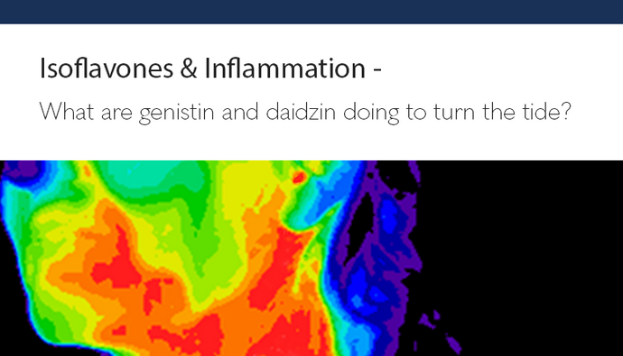 Isoflavones & Inflammation – What are genistin and daidzin doing to turn the tide?
