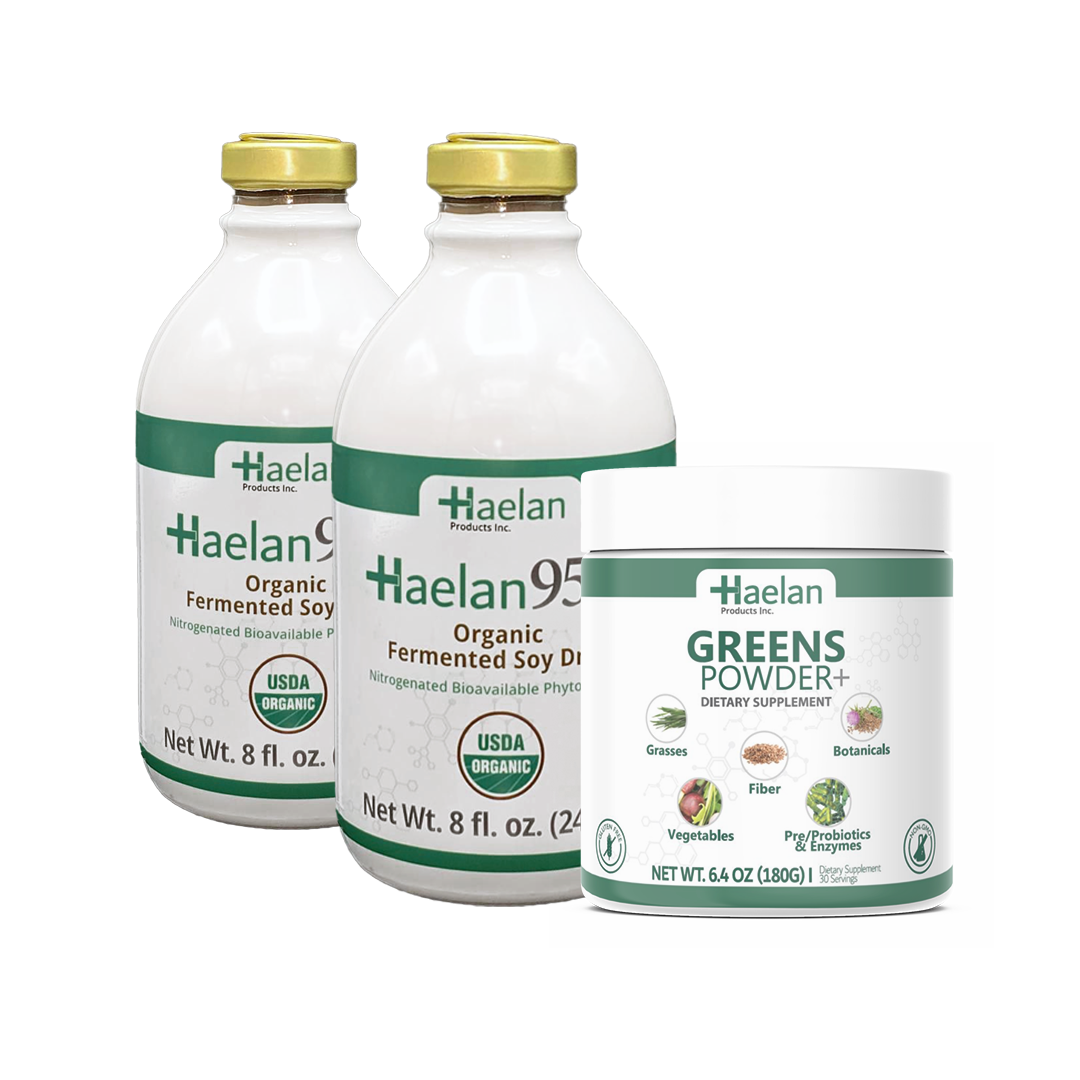 2 Bottles Haelan 951 + Greens