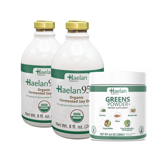 2 Bottles Haelan 951 + Greens